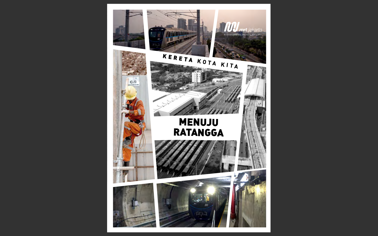 Sampul Buku Menuju Ratangga, Kereta Kota Kita