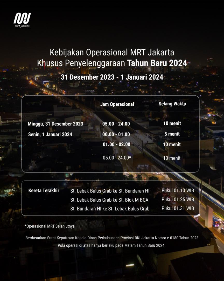 Jadwal tahun baru